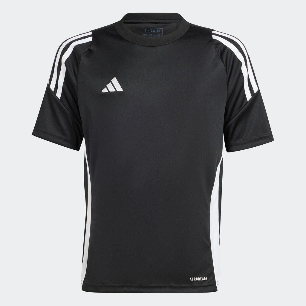 Kids' Football Shirt Tiro 24 - Black